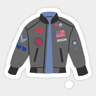 Biden’s Flight Jacket Sticker